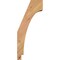 Ekena Millwork 3 1/2"W x 6"D x 14"H Imperial Smooth Knee Brace, Western Red Cedar BRC04X06X14IMP00SWR - alternate 4